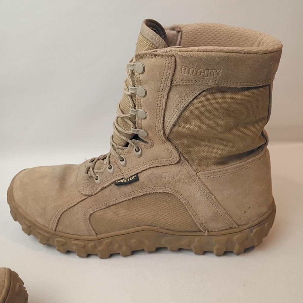 Rocky S2V Special Ops Coyote Brown Military Combat Boots Men's Size US 14 M USA - Picture 5 of 10